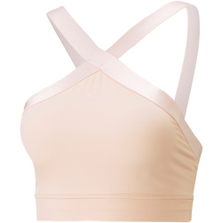 PUMA Flawless Sculpt Longline Sport-BH Damen 66 - rose dust M
