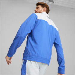 PUMA Fit Heritage Woven 1/2-Zip Sweatshirt Herren 92 - royal sapphire/platinum gray M