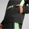 PUMA Fit Heritage Woven 1/2-Zip Sweatshirt Herren 51 - PUMA black/fizzy lime M