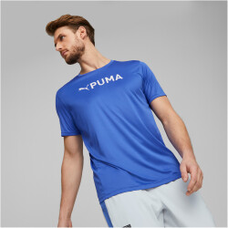 PUMA Fit Logo T-Shirt Herren 92 - royal sapphire M