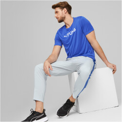 PUMA Fit Logo T-Shirt Herren 92 - royal sapphire M