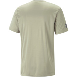 PUMA Fit Logo T-Shirt Herren 90 - birch tree M