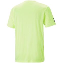 PUMA Fit Logo T-Shirt Herren 38 - fast yellow M
