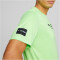 PUMA Fit Logo T-Shirt Herren 34 - fizzy lime L