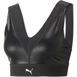 PUMA Elektro Sommer Mid Impact Sport-BH Damen 01 - PUMA...