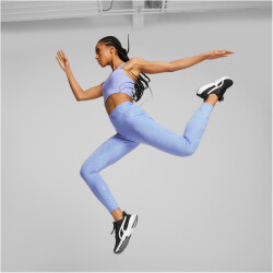 PUMA Nova Shine High-Waist 7/8-Tights Damen 28 - elektro purple L