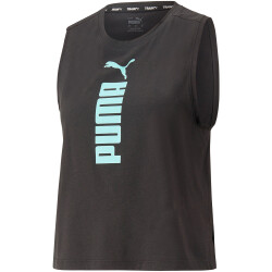 PUMA Fit Tri-Blend Tanktop Damen 51 - PUMA black/electric...
