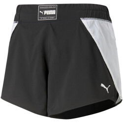 PUMA Fit Fashion Woven Flow Shorts Damen 01 - PUMA black S