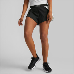 PUMA Fit Fashion Woven Flow Shorts Damen 01 - PUMA black S