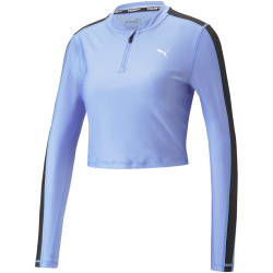 PUMA Fit Eversculpt 1/4-Zip Sweatshirt Damen 28 - elektro...