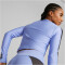 PUMA Fit Eversculpt 1/4-Zip Sweatshirt Damen 28 - elektro purple/puma black S