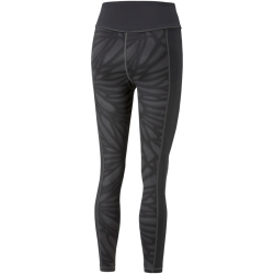 PUMA Train Favorites All-Over-Print High-Waist 7/8 Training Leggings Damen 51 - PUMA black/asphalt XS