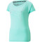 PUMA Train Favorite Jersey Cat Trainingsshirt Damen 76 - electric peppermint S