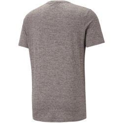 PUMA Train Favorite Heather Cat Trainingsshirt Herren 53 - medium gray heather/black cat XL