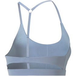 PUMA Studio Ultrabare Strappy Sport-BH Damen 18 - filtered ash S