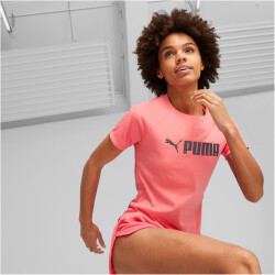 PUMA FIT Logo Trainingsshirt Damen 63 - loveable M