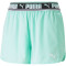 PUMA Train PUMA Strong 3" Trainingsshorts Damen 76 - electric peppermint XL