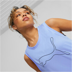 PUMA Train Favorite Cat Muscle Training Tanktop Damen 28 - elektro purple S