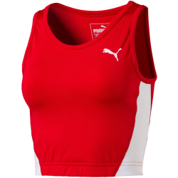 PUMA Cross The Line Crop-Top 05 - puma red S