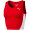 PUMA Cross The Line Crop-Top 05 - puma red XL