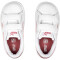 PUMA Smash 3.0 Leder-Sneaker mit Klettverschluss Baby 07 - PUMA white/rose dust/heartfelt 24