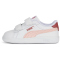 PUMA Smash 3.0 Leder-Sneaker mit Klettverschluss Baby 07 - PUMA white/rose dust/heartfelt 25