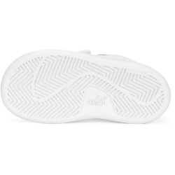 PUMA Smash 3.0 Leder-Sneaker mit Klettverschluss Baby 02 - PUMA white/cool light gray 25