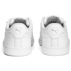 PUMA Smash 3.0 Leder-Sneaker mit Klettverschluss Kinder 02 - PUMA white/cool light gray 32