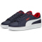 PUMA Smash 3.0 Leder-Sneaker Kinder 04 - puma navy/puma white/for all time red 36