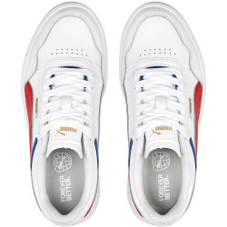 PUMA Court Ultra Sneaker Kinder 03 - PUMA white/for all time red/clyde royal/PUMA gold 38.5