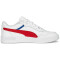 PUMA Court Ultra Sneaker Kinder 03 - PUMA white/for all time red/clyde royal/PUMA gold 38.5