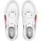 PUMA Court Ultra Sneaker Kinder 03 - PUMA white/for all time red/clyde royal/PUMA gold 38.5