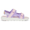 PUMA Evolve Sandalen Kinder 05 - vivid violet/pearl pink/light straw 35.5