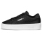 PUMA Smash Platform V3 Laser Cut Plateau Sneaker Damen 02 - PUMA black/strong gray/PUMA silver 38