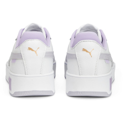 PUMA Carina Street Sneaker Damen 07 - puma white/spring lavender/puma gold 36