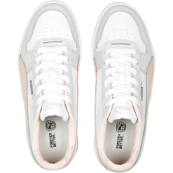 PUMA Carina Street Plateau Sneaker Damen 05 - PUMA white/rose dust/feather gray 37.5