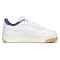 PUMA Carina Street Plateau Sneaker Damen 04 - PUMA white/PUMA white/elektro purple/frosted ivory 38.5