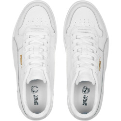 PUMA Carina Street Sneaker Damen 01 - PUMA white/PUMA white/PUMA gold 36