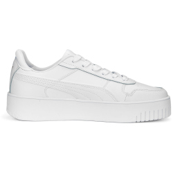 PUMA Carina Street Sneaker Damen 01 - PUMA white/PUMA white/PUMA gold 38.5