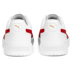 PUMA Court Ultra Sneaker 03 - puma white/for all time red/puma gold 43