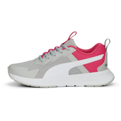 PUMA Evolve Run Mesh Sneaker Kinder 08 - cool light gray/puma white/glowing pink 36