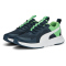 PUMA Evolve Run Mesh Sneaker Kinder 06 - dark night/puma white/summer green 37.5