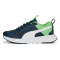 PUMA Evolve Run Mesh Sneaker Kinder 06 - dark night/puma white/summer green 37.5
