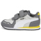 PUMA Cabana Racer Sl 20 Baby-Sneaker mit Klettverschluss 08 - cool light gray/puma white/cool dark gray 22