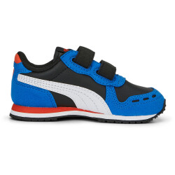 PUMA Cabana Racer Sl 20 Baby-Sneaker mit Klettverschluss 07 - PUMA black/PUMA white/victoria blue 21
