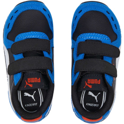 PUMA Cabana Racer Sl 20 Baby-Sneaker mit Klettverschluss 07 - PUMA black/PUMA white/victoria blue 22