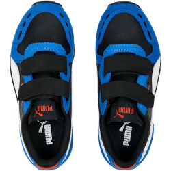 PUMA Cabana Racer SL 20 PS Sneaker mit Klettverschlu&szlig; Kinder 07 - PUMA black/PUMA white/victoria blue 32