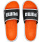 PUMA Softride Slide Massage Badelatschen Herren 06 - PUMA black/PUMA white/cayenne pepper 42