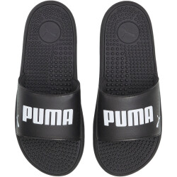 PUMA Softride Slide Massage Badelatschen Herren 01 - PUMA black/PUMA white 42