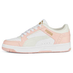 PUMA Rebound Joy Low-Top Sneaker 28 - PUMA white/vapor gray/rose dust/PUMA gold 38.5
